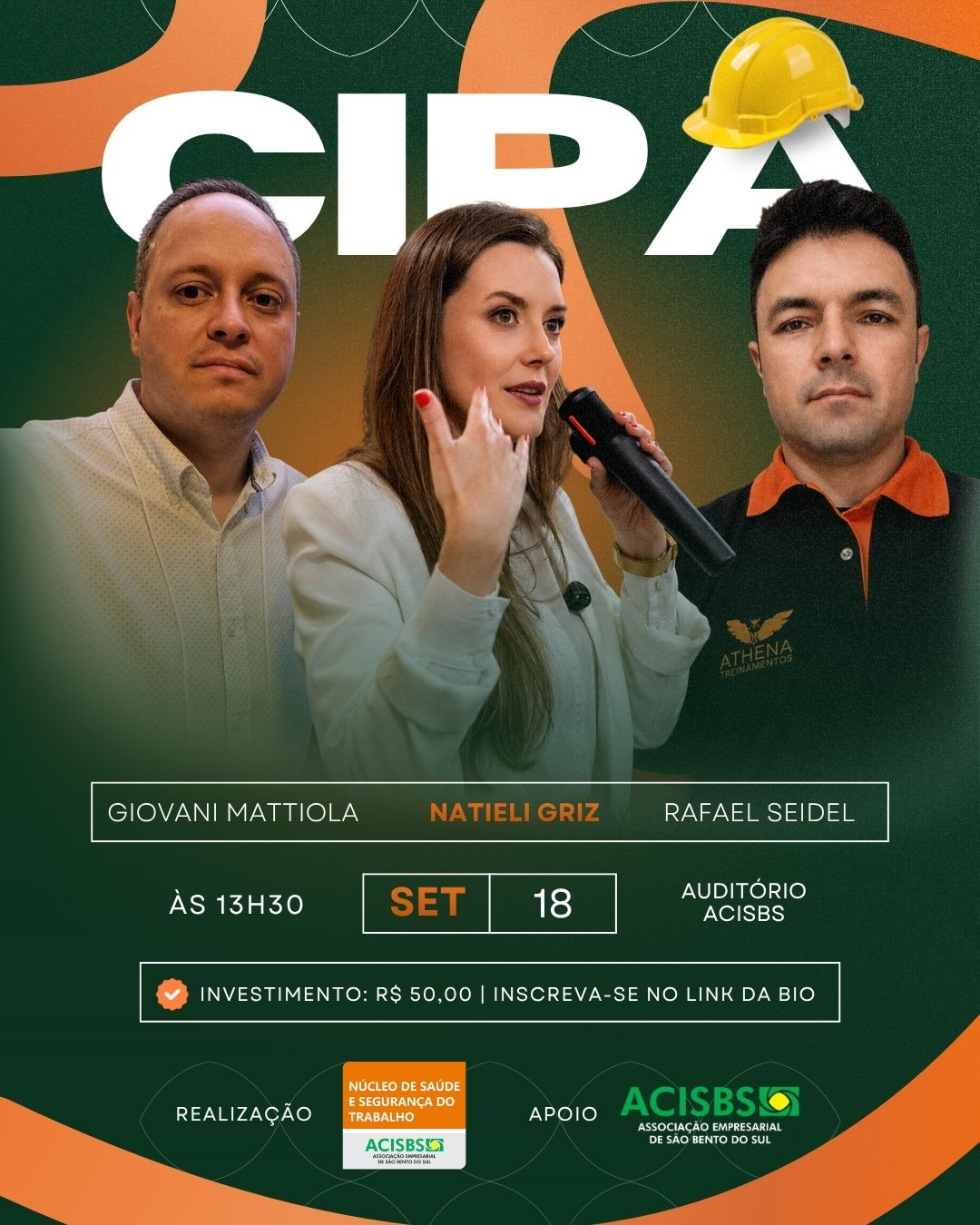 Seminário - CIPAS - Núcleo De Saúde e Segurança Do Trabalho